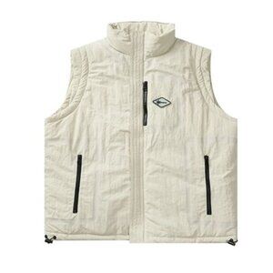 UNKNOWN LONDON PADDED TECH ZIP UP VEST